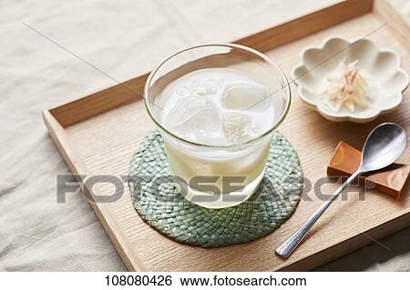 Stock Photograph - Amazake. Fotosearch