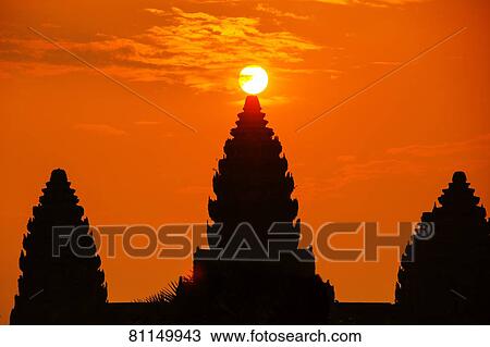 Stock Image - Angkor Wat. Fotosearch