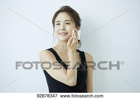 Attractive Japanese woman beauty portrait View Large Photo Image Stock Photo - Attractive Japanese woman beauty portrait. Fotosearch