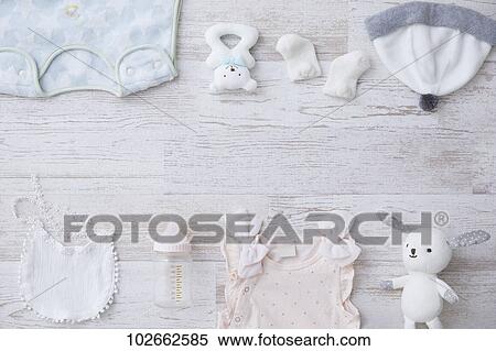 Baby goods View Large Photo Image Stock Photography - Baby goods. Fotosearch