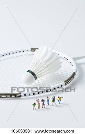 Stock Image - Badminton. Fotosearch