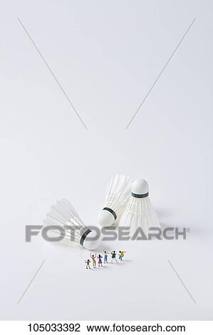 Stock Image - Badminton. Fotosearch