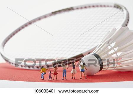 Stock Image - Badminton. Fotosearch