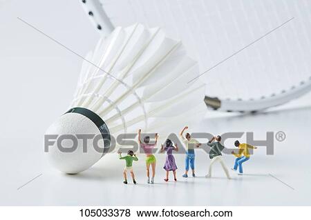 Stock Photo - Badminton. Fotosearch