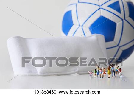 Stock Image - Blind football. Fotosearch