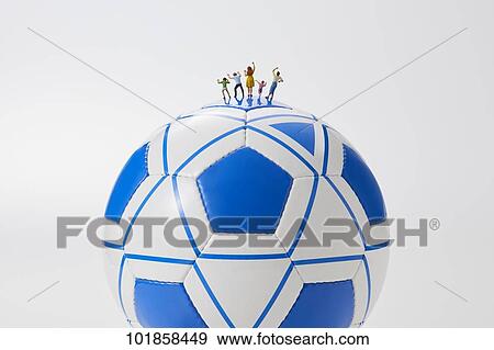 Stock Photo - Blind football. Fotosearch