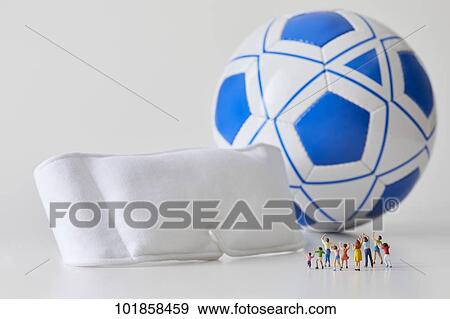 Blind football View Large Photo Image Stock Photo - Blind football. Fotosearch