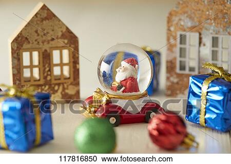 Stock Image - Christmas decorations. Fotosearch