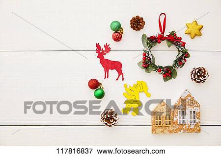 Christmas decorations View Large Photo Image Stock Photo - Christmas decorations. Fotosearch