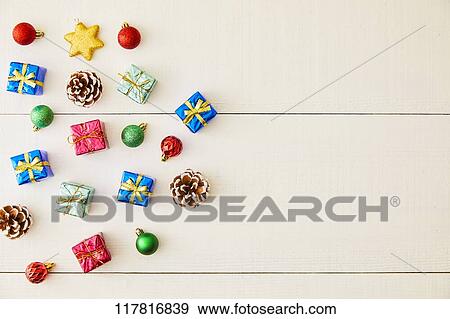 Stock Photo - Christmas decorations. Fotosearch