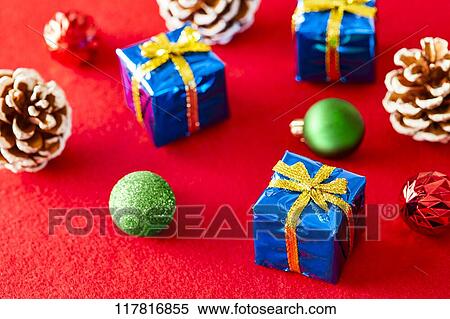 Stock Photography - Christmas decorations. Fotosearch