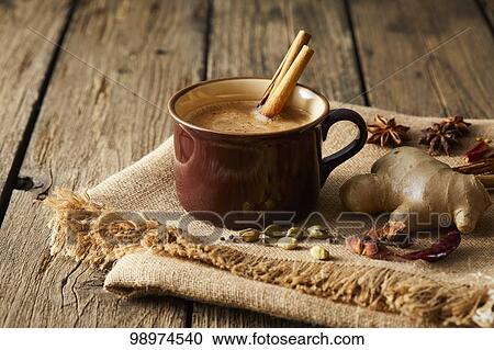 Cinnamon chai View Large Photo Image Stock Image - Cinnamon chai. Fotosearch