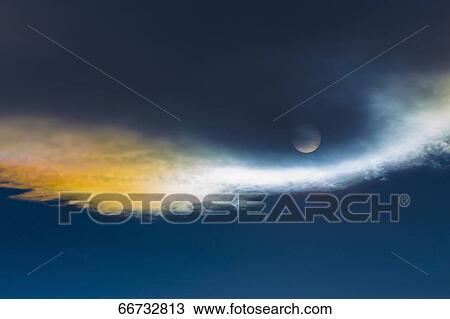 Stock Image - Clouds in the sky. Fotosearch