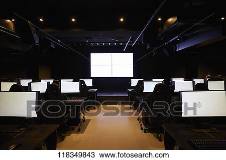 Stock Image - E-gaming venue. Fotosearch