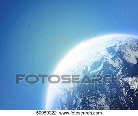 Stock Image - Earth CG illustration. Fotosearch