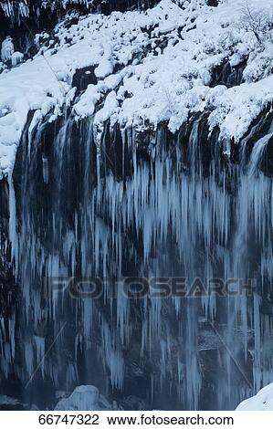 Frozen waterfall View Large Photo Image Stock Image - Frozen waterfall. Fotosearch