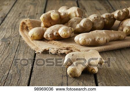 Ginger root View Large Photo Image Stock Photograph - Ginger root. Fotosearch