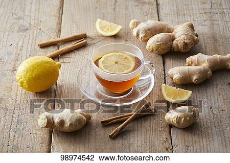 Ginger tea View Large Photo Image Stock Image - Ginger tea. Fotosearch