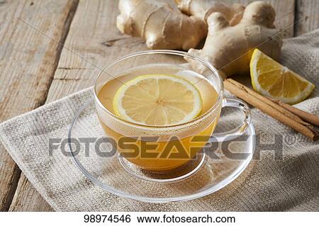 Ginger tea View Large Photo Image Stock Photograph - Ginger tea. Fotosearch