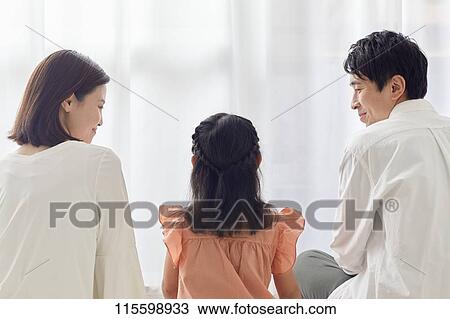 Happy Japanese family View Large Photo Image Stock Image - Happy Japanese family. Fotosearch