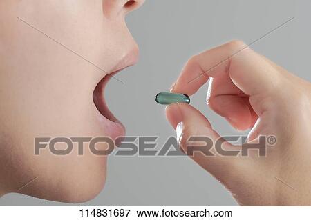 Stock Photo - High-tech medical capsule. Fotosearch