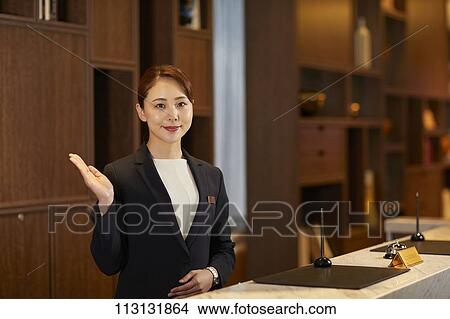 Picture - Hotel concierge. Fotosearch