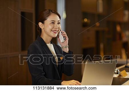 Picture - Hotel concierge. Fotosearch