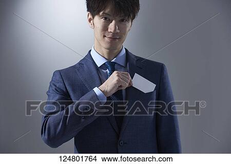 Japanese businessman studio portrait View Large Photo Image Picture - Japanese businessman studio portrait. Fotosearch
