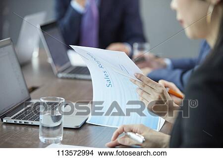 Japanese businesspeople in a meeting View Large Photo Image Picture - Japanese businesspeople in a meeting. Fotosearch