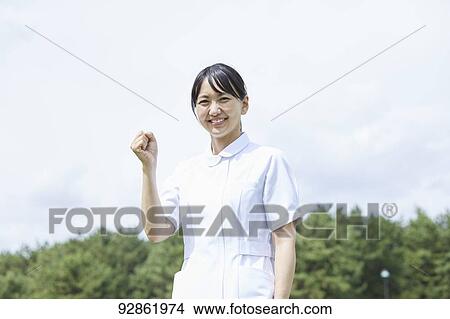 Japanese caretaker View Large Photo Image Picture - Japanese caretaker. Fotosearch