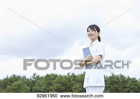 Japanese caretaker View Large Photo Image Stock Image - Japanese caretaker. Fotosearch