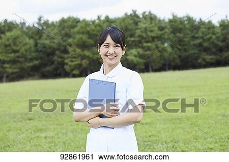 Japanese caretaker View Large Photo Image Stock Image - Japanese caretaker. Fotosearch