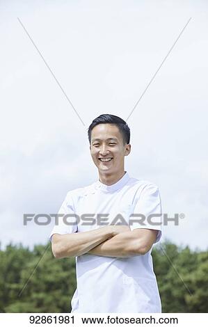 Japanese caretaker View Large Photo Image Stock Image - Japanese caretaker. Fotosearch