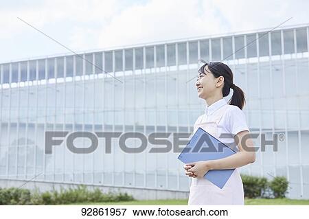 Japanese caretaker View Large Photo Image Stock Photo - Japanese caretaker. Fotosearch