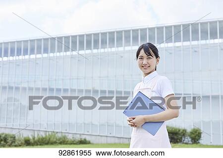 Japanese caretaker View Large Photo Image Stock Photography - Japanese caretaker. Fotosearch