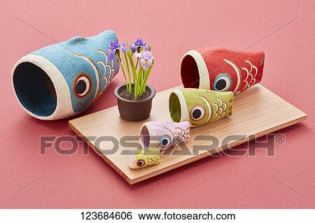 Stock Photograph - Japanese children day accessories. Fotosearch