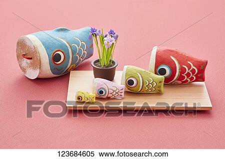 Japanese children day accessories View Large Photo Image Stock Photography - Japanese children day accessories. Fotosearch