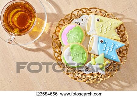 Japanese children day cookies View Large Photo Image Stock Photograph - Japanese children day cookies. Fotosearch