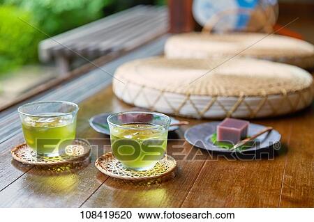 Stock Image - Japanese confectionery. Fotosearch