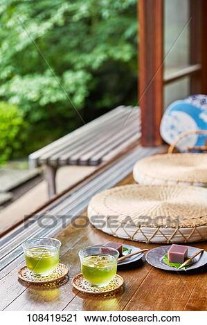 Stock Image - Japanese confectionery. Fotosearch