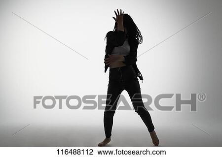 Stock Image - Japanese dancer. Fotosearch