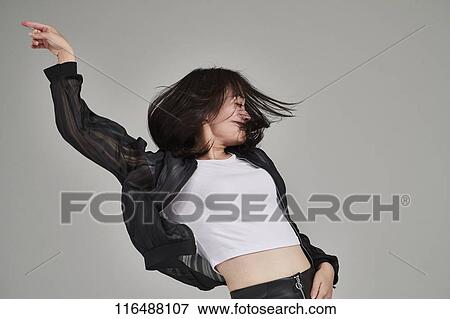 Stock Photo - Japanese dancer. Fotosearch