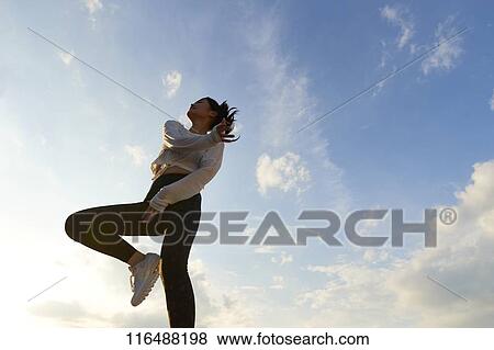 Stock Photo - Japanese dancer. Fotosearch