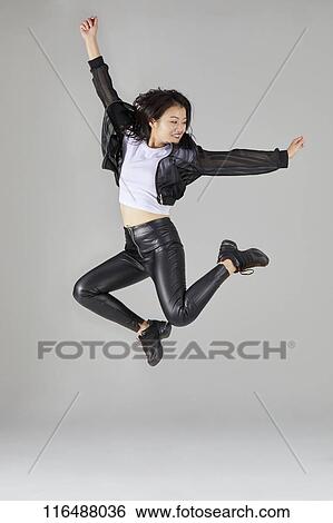 Stock Photograph - Japanese dancer. Fotosearch