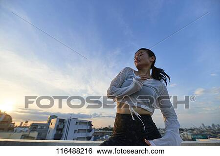 Japanese dancer View Large Photo Image Stock Photograph - Japanese dancer. Fotosearch