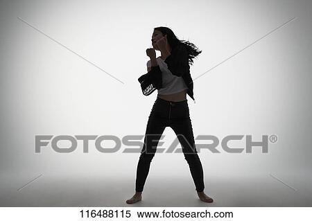 Stock Photography - Japanese dancer. Fotosearch