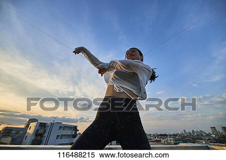 Stock Photography - Japanese dancer. Fotosearch
