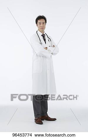 Picture - Japanese doctor. Fotosearch