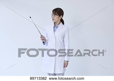 Stock Image - Japanese doctor. Fotosearch