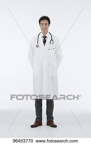 Stock Image - Japanese doctor. Fotosearch